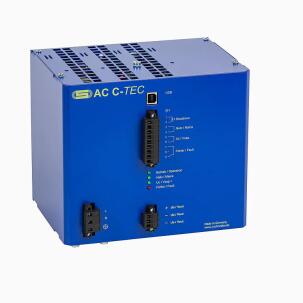 Fonte UPS Ultracapacitor  AC C-TEC 2410-10  Saída 24 Vcc 10 A  Energia 13,4 kJ  Entrada 100–240 Vca/Vcc