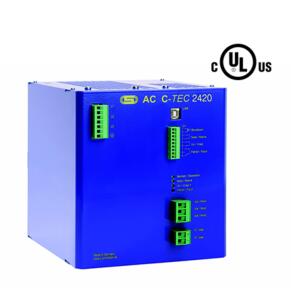Fonte UPS Ultracapacitor  AC C-TEC 2420-8  Saída 24 Vcc 20 A  Energia 8 kJ  Entrada 400 Vca