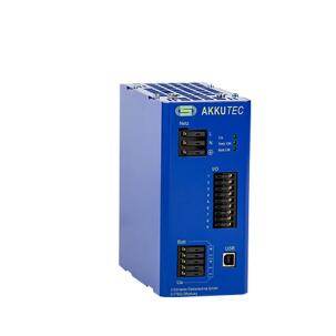 Fonte UPS Bateria  AKKUTEC 1208 USB  Saída 12 Vcc 5 A  Interface USB  Entrada 115/230 Vca