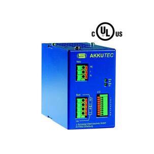 Fonte UPS Bateria  AKKUTEC 4801  Saída 48 Vcc 1,2 A  Entrada 230 Vca  IP20