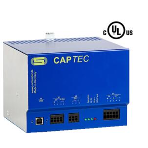 Fonte UPS Ultracapacitor  CAPTEC 2410-14  Saída 12/24 Vcc 10 A  Energia 14 kJ  Entrada 12/24 Vcc