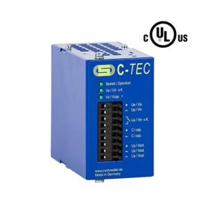 Fonte UPS Ultracapacitor  C-TEC 1203  Saída 12 Vcc 3 A  Entrada 12 Vcc  IP20