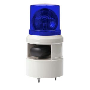 Sinalizador Audiovisual LED S100DL-WS-220-B 1 Cor Azul Buzzer 105dB 100mm 230 Vca IP54