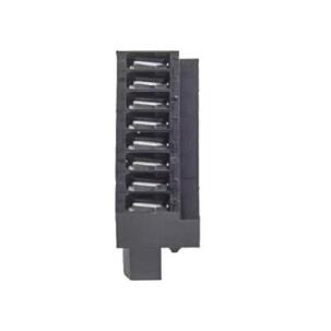 Conector E-CON8-00 2×4 pinos flanges de fixação com parafuso