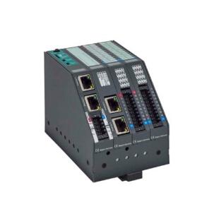 Controlador Lógico Programável (CLP) Compacto CC303T-0-02 C/ RACK P/3 EXP. 2xEthernet Modbus RS232 RS485 CAN