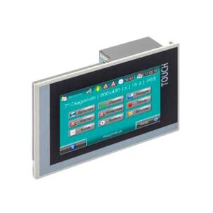 Interface Homem-Máquina (IHM) IHM-S7 HMI700P 7″ TOUCHSCREEN Colorida 65K FLASH 24MB 24VDC 800×480 Pixel TFT C/ Ethernet RS485
