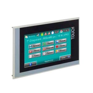 Interface Homem-Máquina (IHM) IHM-S7 HMI710T 7″ TOUCHSCREEN Colorida 65K FLASH 48MB 24VDC 800×480 Pixel TFT C/ 2xEthernet
