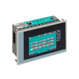 Interface Homem-Máquina (IHM) c/ Controlador Lógico Programável (CLP) Integrado PC350V-DPM-03 3.5″ C/CLP INTEG. RACK S/EXP. Ethernet Modbus RS232 RS485 Profibus DP-M CAN