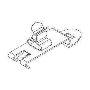 Abraçadeira 36244 - SF/SKL 3-6 para 1 Ilhós 3-6mm Inox Trilho DIN (TS35)