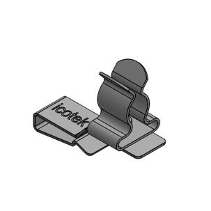 Abraçadeira 36786.3 - PFS/SKL 6 - 8 para 1 Ilhós 6-8mm Inox Barramento 10x3mm
