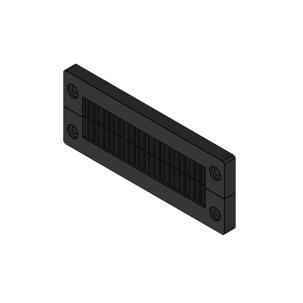 Barra com Escova 51522 - KEL-BES-S 24 Recorte 112x32mm Plástico