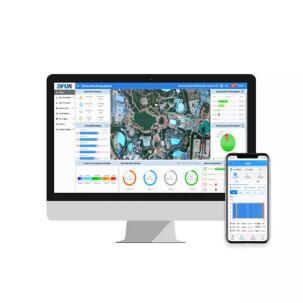 Software de Monitoramento de Baterias DFCS-4200 Até 2.000 Baterias Monitoramento Online Histórico Centralizado Exportação CSV
