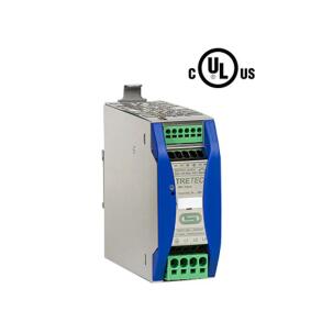 Fonte de Alimentação Chaveada TRETEC 2406 N Saída 24Vcc 6A Entrada Trifásica 360-500Vca Eficiência >95% Switch Paralelo 3 Dispositivos Switch Série 2 Dispositivos