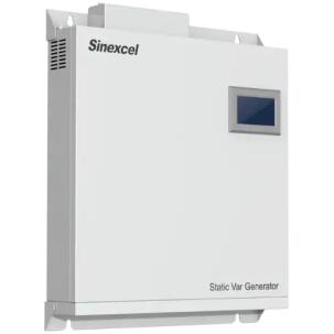 Gerador Estático de VAR SVG Ultra 100kVAr 400V Trifásico 3P4W IP21 Modbus TCP/IP RS485 HMI Integrada